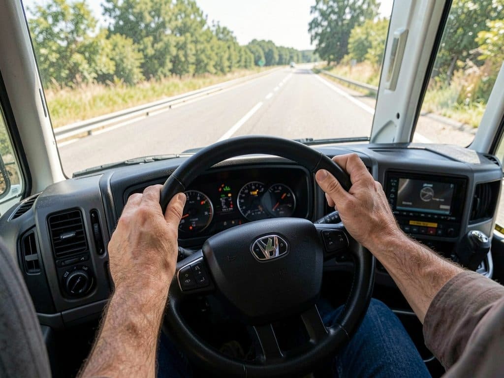 Conductor preparado para viajar en autocaravana por Galicia