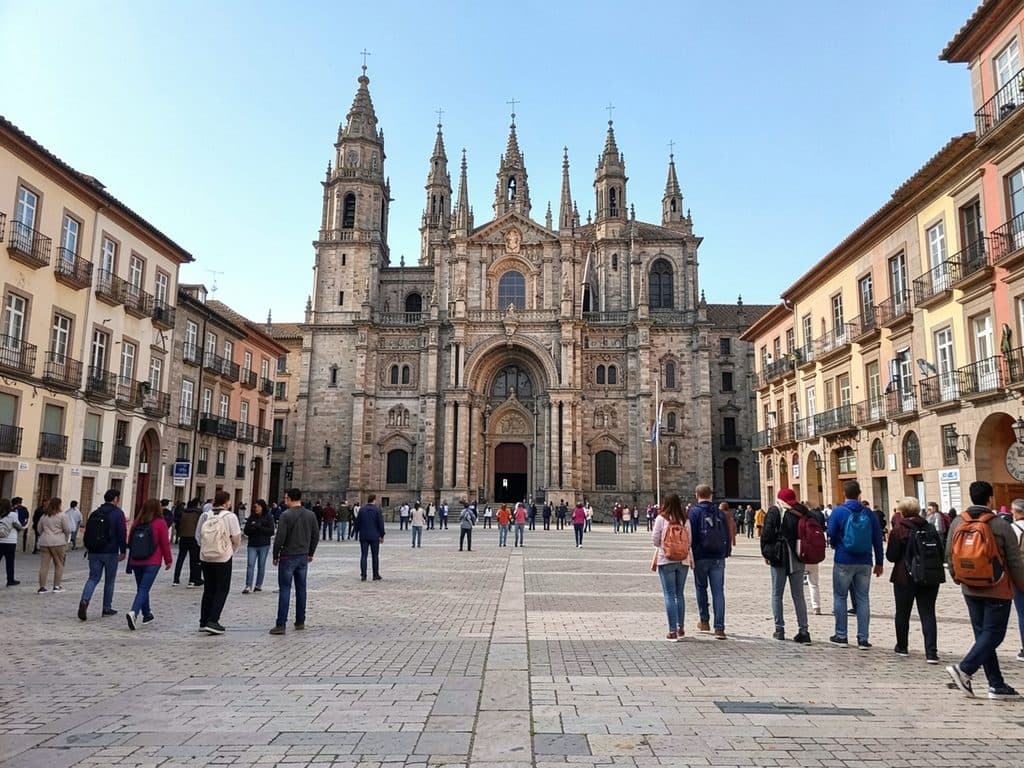 Ruta en autocaravana por Santiago de Compostela en Galicia