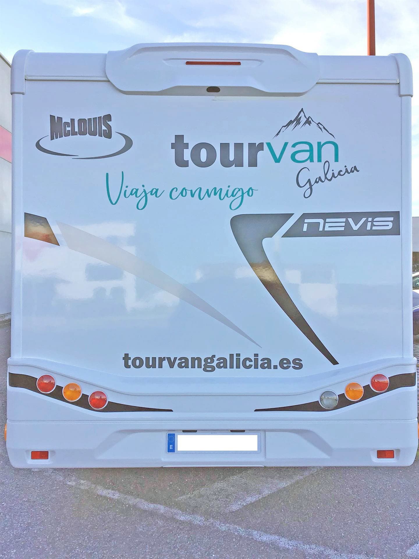 Ducha de autocaravana de alquiler en Galicia