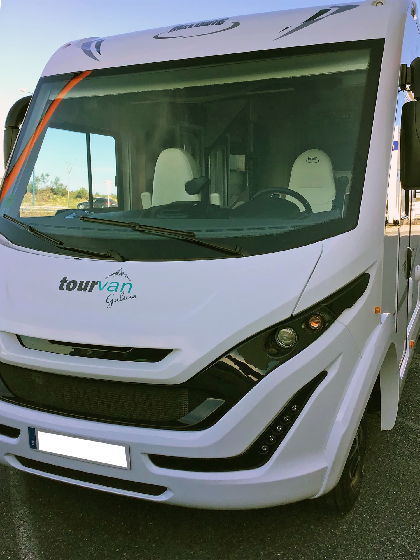 Vitrocerámica de autocaravana de alquiler en Galicia